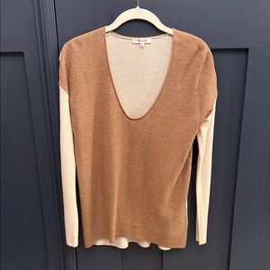 Madewell Long Sleeve V Neck Sweater